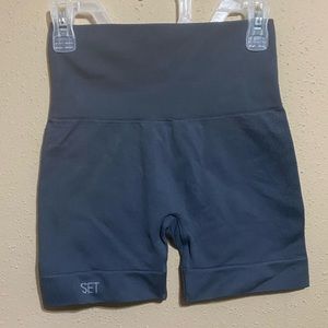 Set active Sculpflex ribbed shorts
